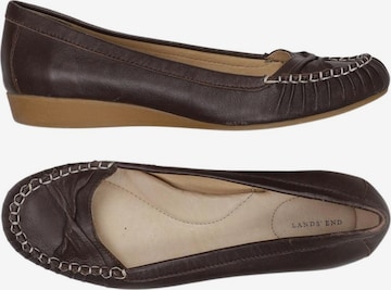 Lands‘ End Ballerina 37,5 in Braun: Vorderseite