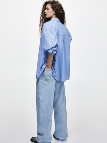 Chemisier Pull&Bear en bleu