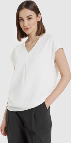 TAIFUN Blouse in White: front