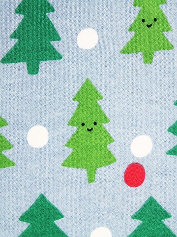 Toby Tiger Pajamas 'Weihnachtsbaum' in Blue