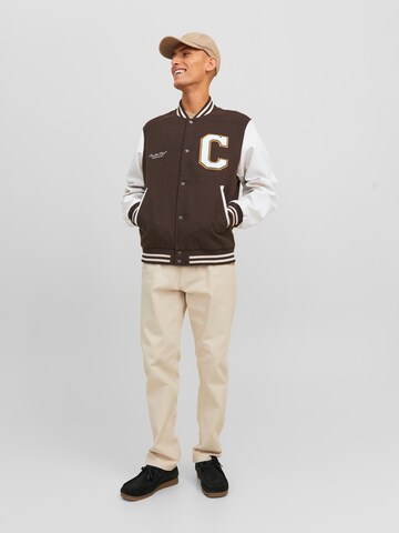 JACK & JONES Jacke in Braun