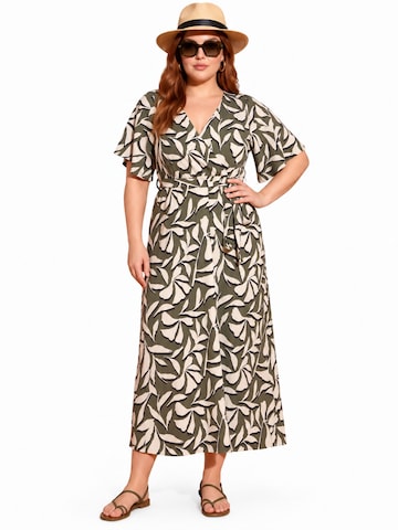 Shape Of You Kleid‌‌‌‌‌‌ in Grün: Vorderseite