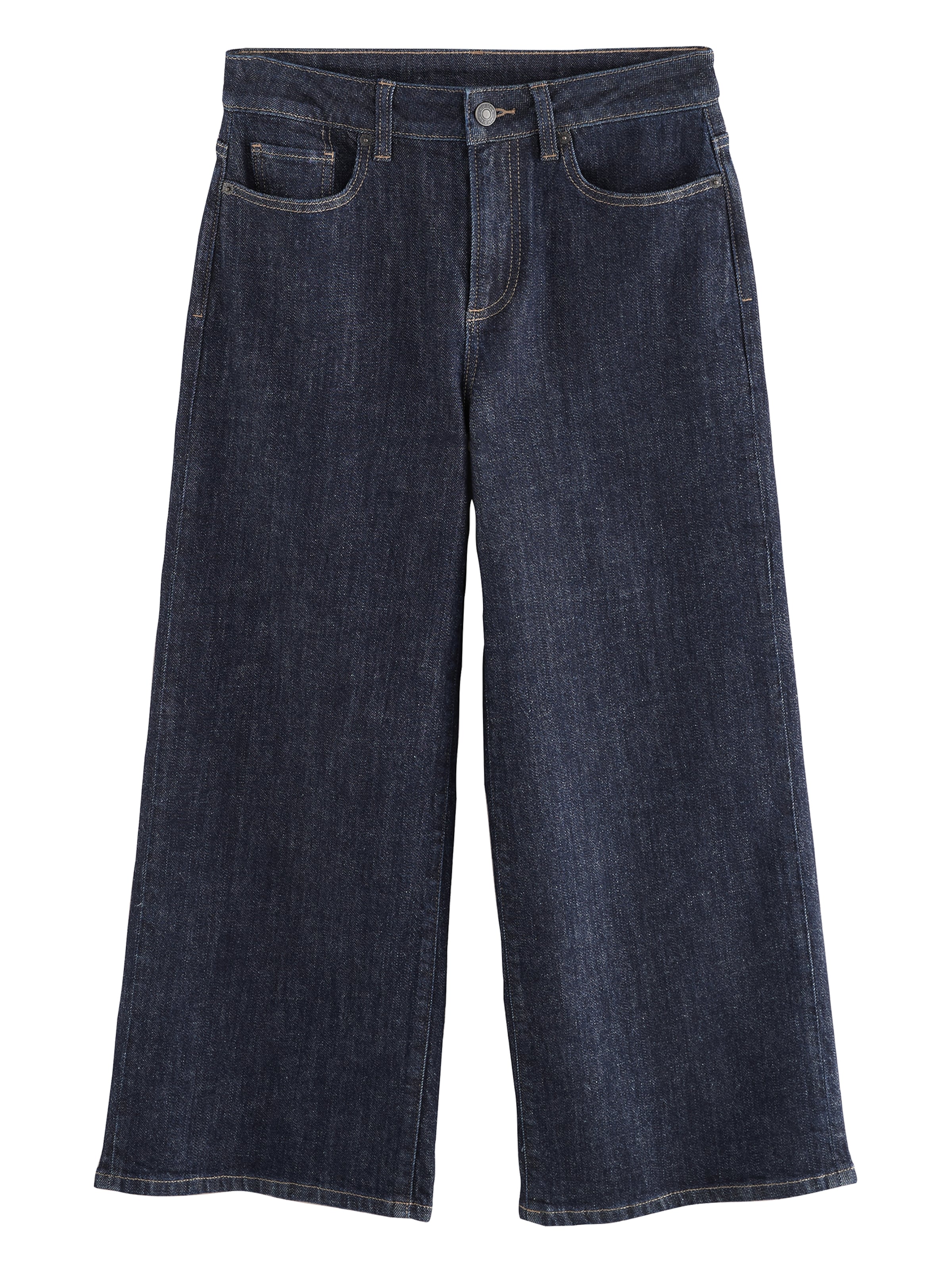 Next Wide Leg Jeans in Blau: Vorderseite