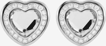 Akzent Earrings '"Alvira" aus 925 Sterlingsilber, rhodiniert, langlebig' in Silver: front
