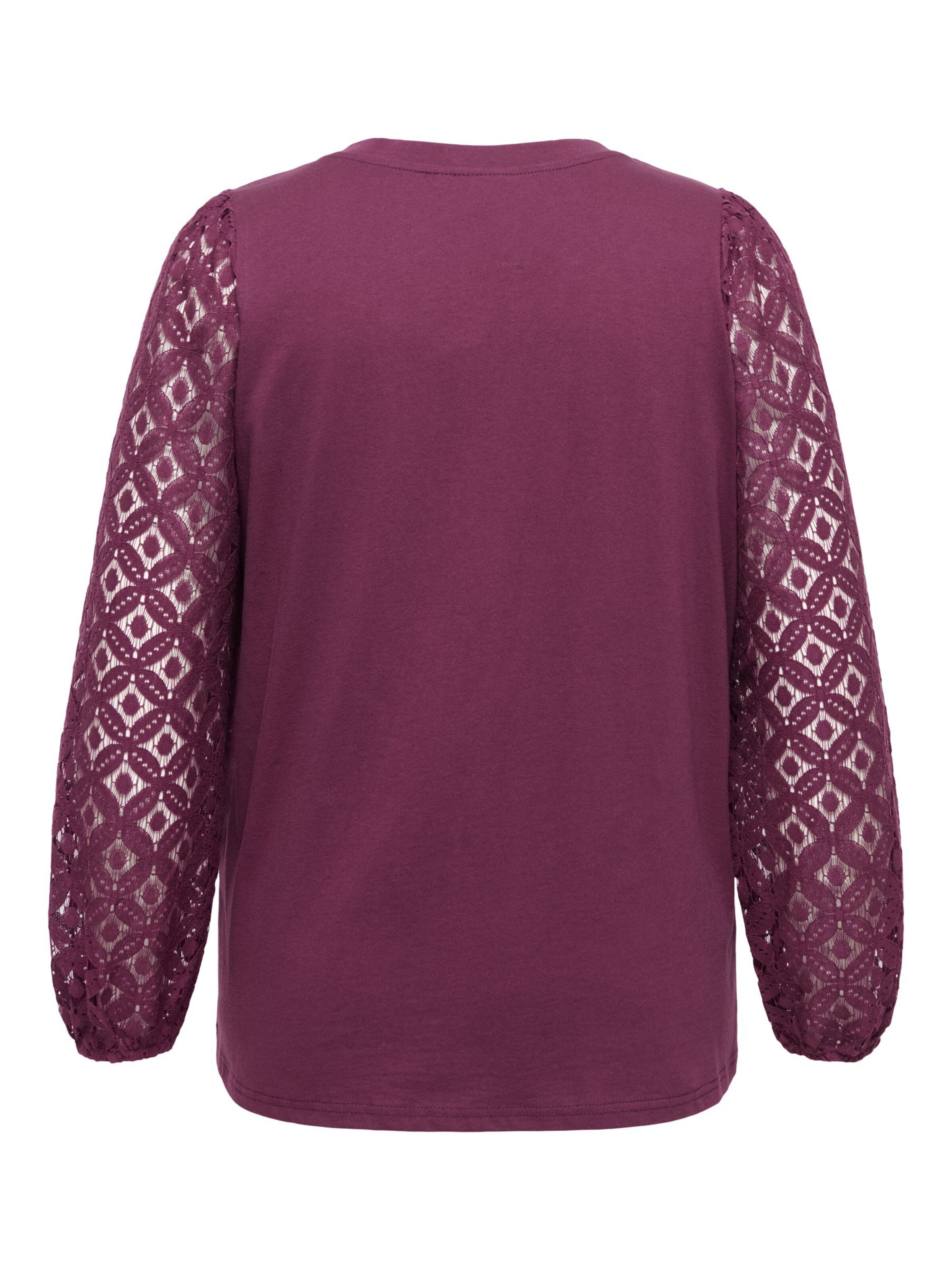 ONLY Carmakoma Blouse 'CAREffie' in Rood