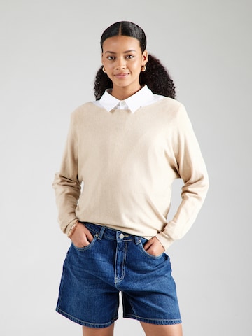 NÜMPH Sweater 'DAYA' in Grey: front