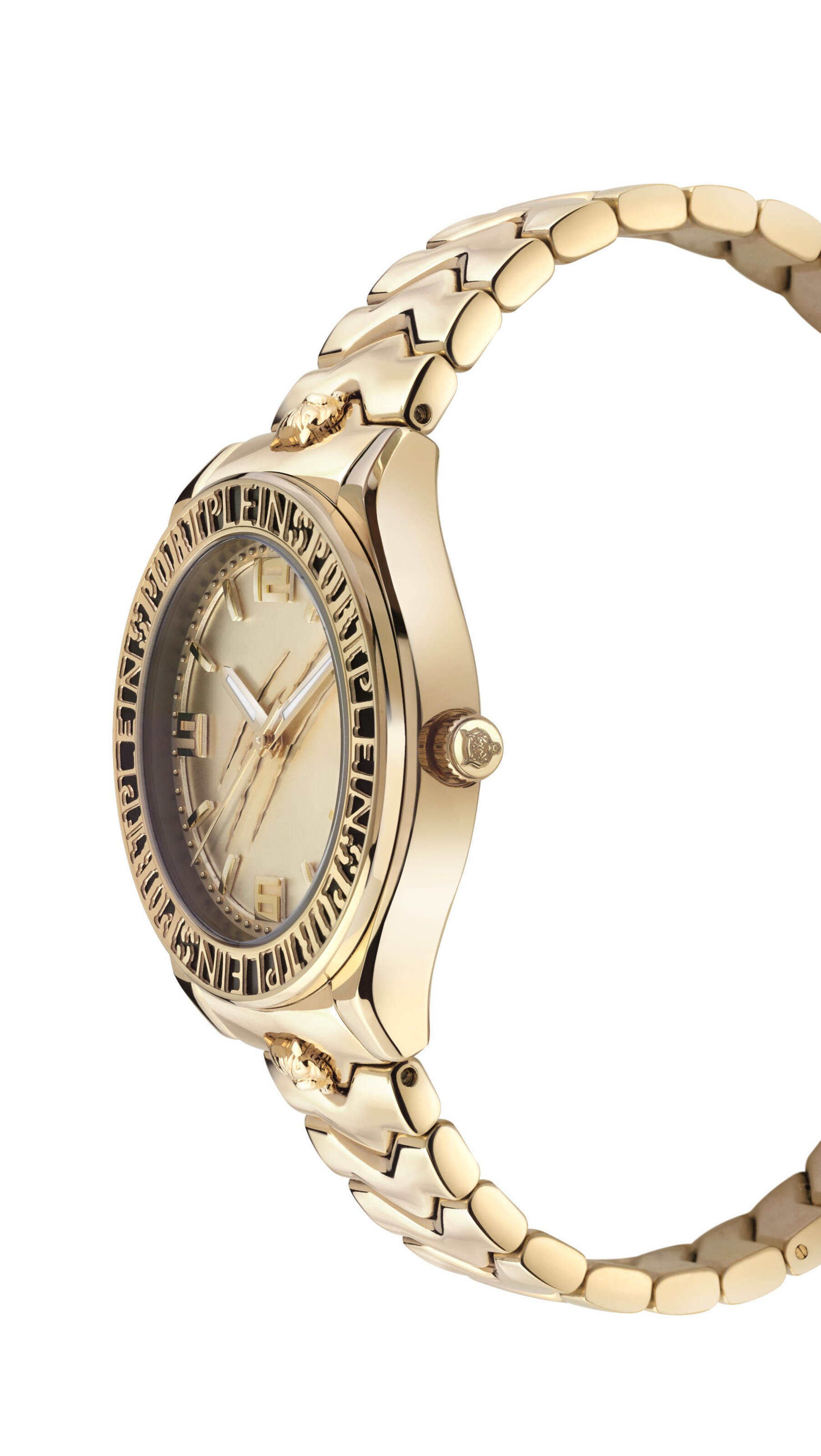 Plein Sport Analogt ur ' ECLIPSE ' i guld