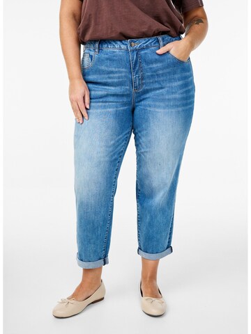 Zizzi Regular Jeans in Blau: Vorderseite