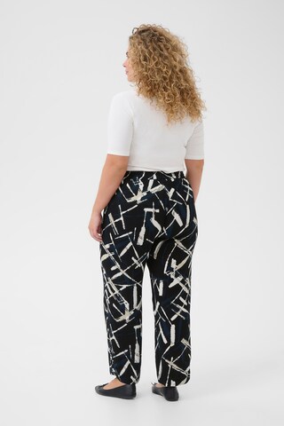 KAFFE CURVE Loosefit Broek 'Dala Ami' in Zwart