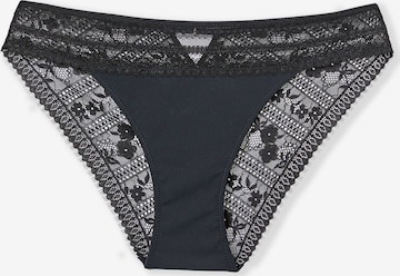 Slip di ETAM in nero: frontale