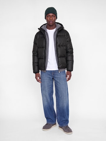 JACK & JONES Winter jacket 'JCOLEGACY' in Black