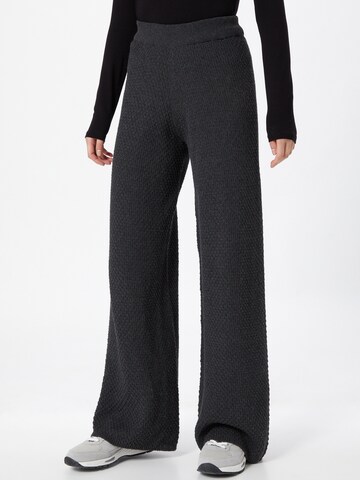 NU-IN Wide leg Broek in Grijs: voorkant