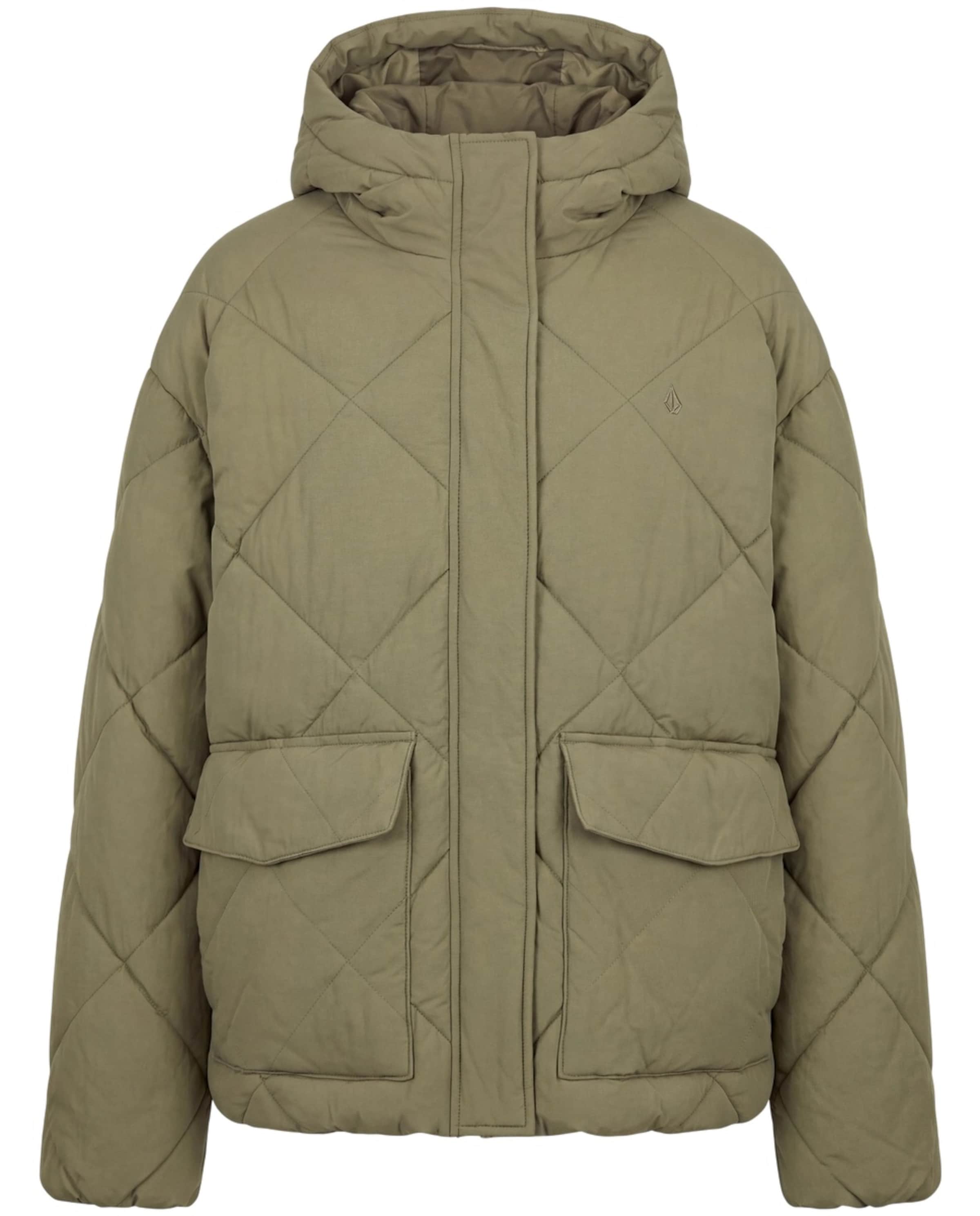 Volcom Tussenjas 'Out Of Boxy' in Groen: voorkant