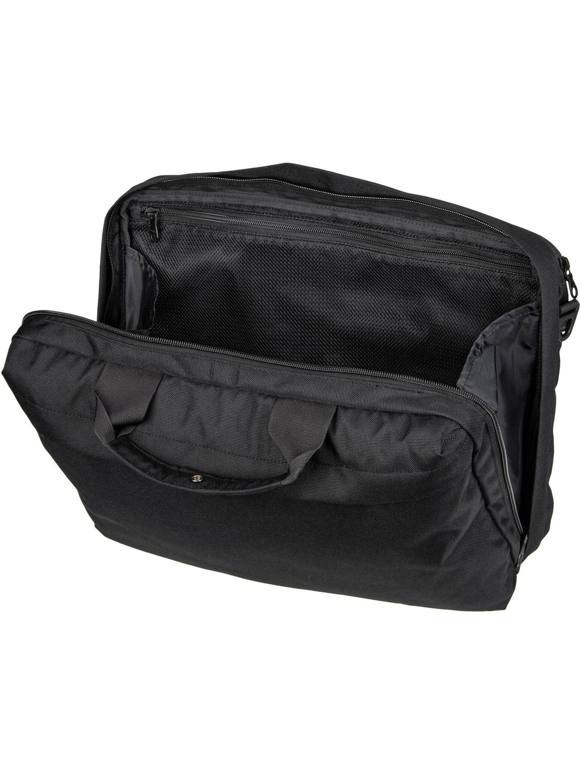 SANDQVIST Document Bag 'Go' in Black