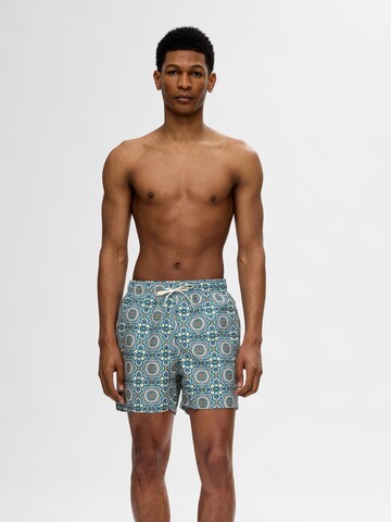 Shorts de bain SELECTED HOMME en bleu