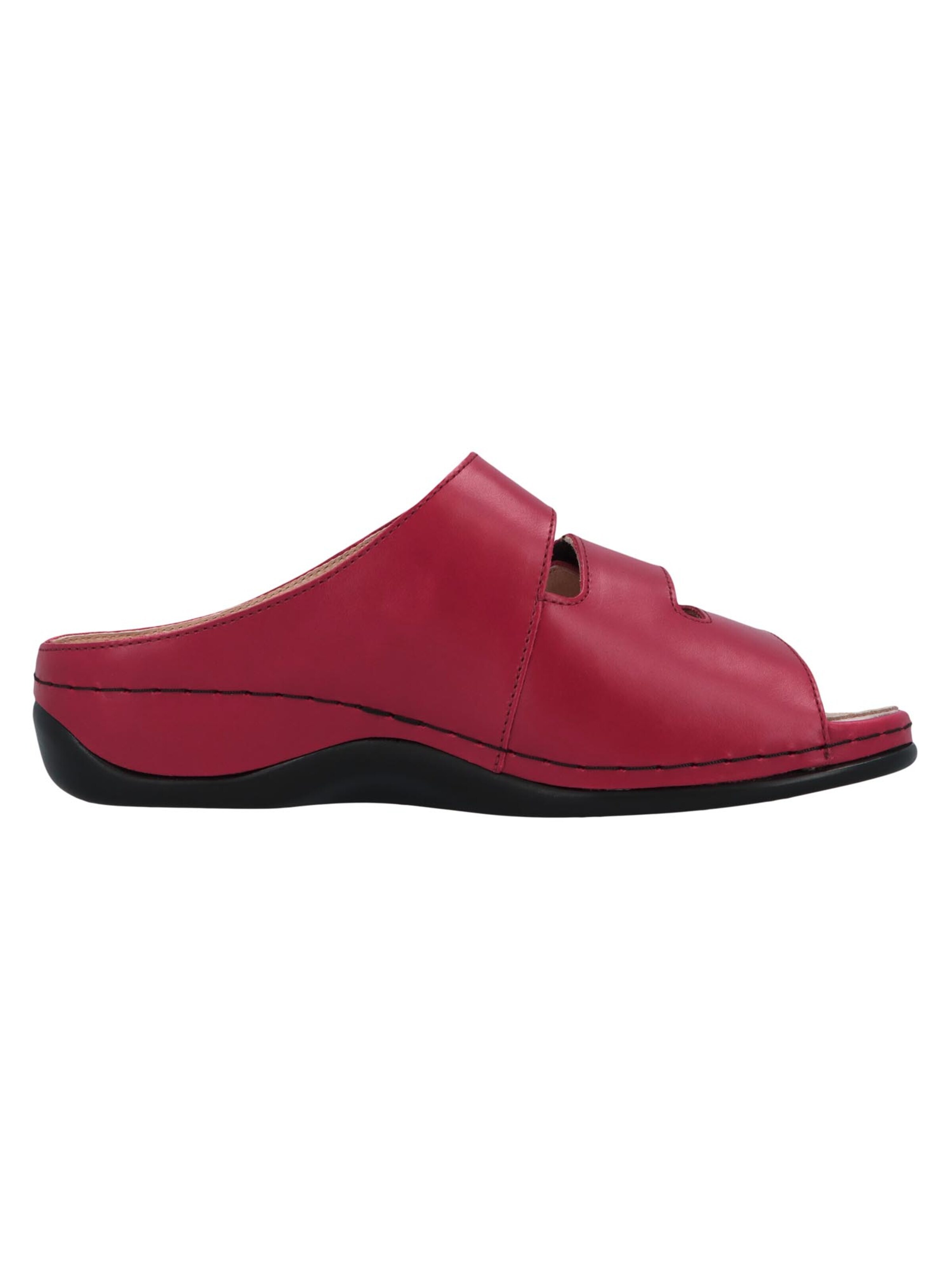 BERKEMANN Mules 'Franziska' in Red