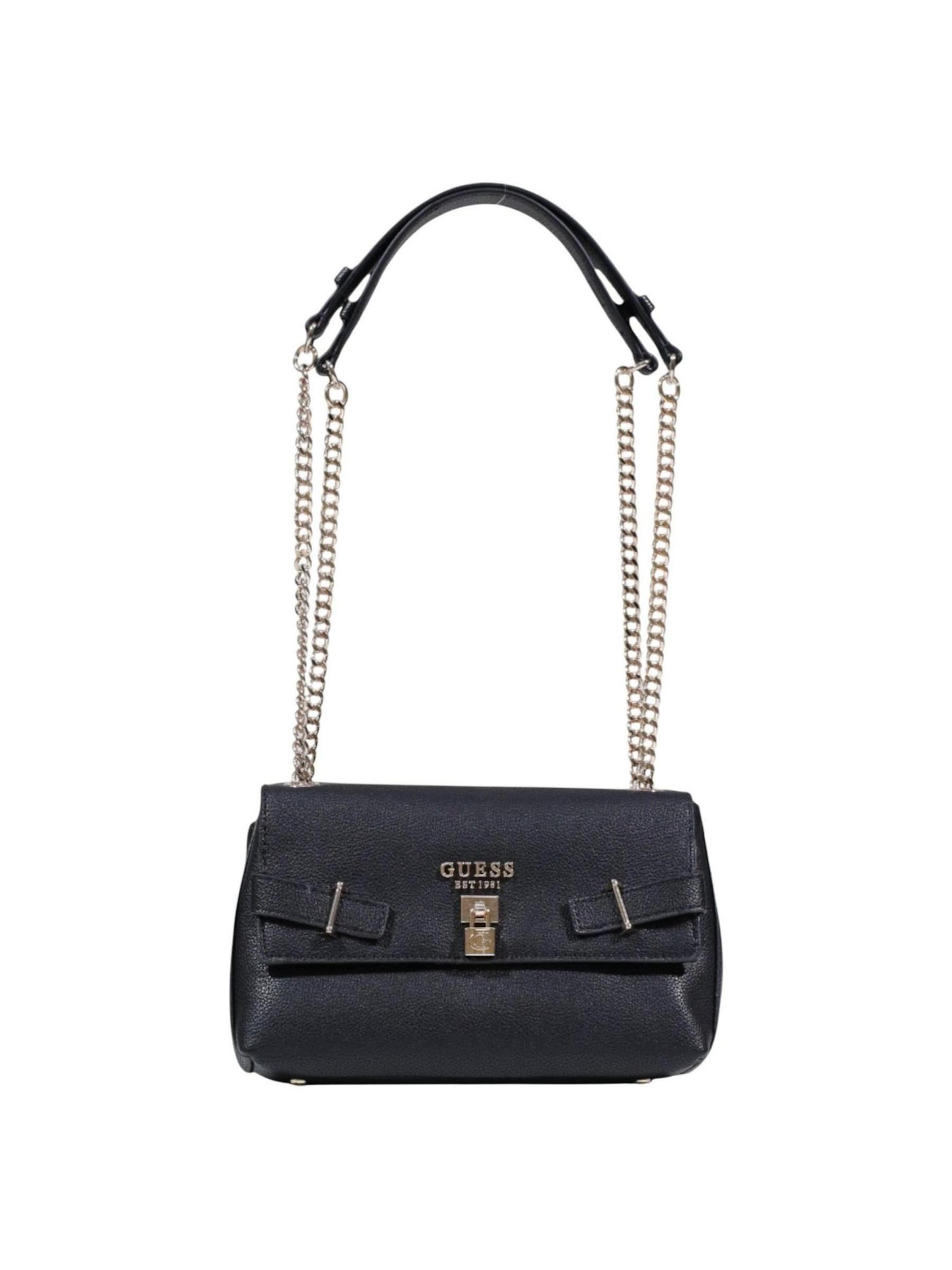 GUESS Skuldertaske 'YESBA CONVERTIBLE XBODY FLAP HWBG78 33210' i sort
