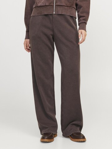 Wide Leg Pantalon JJXX en marron : devant