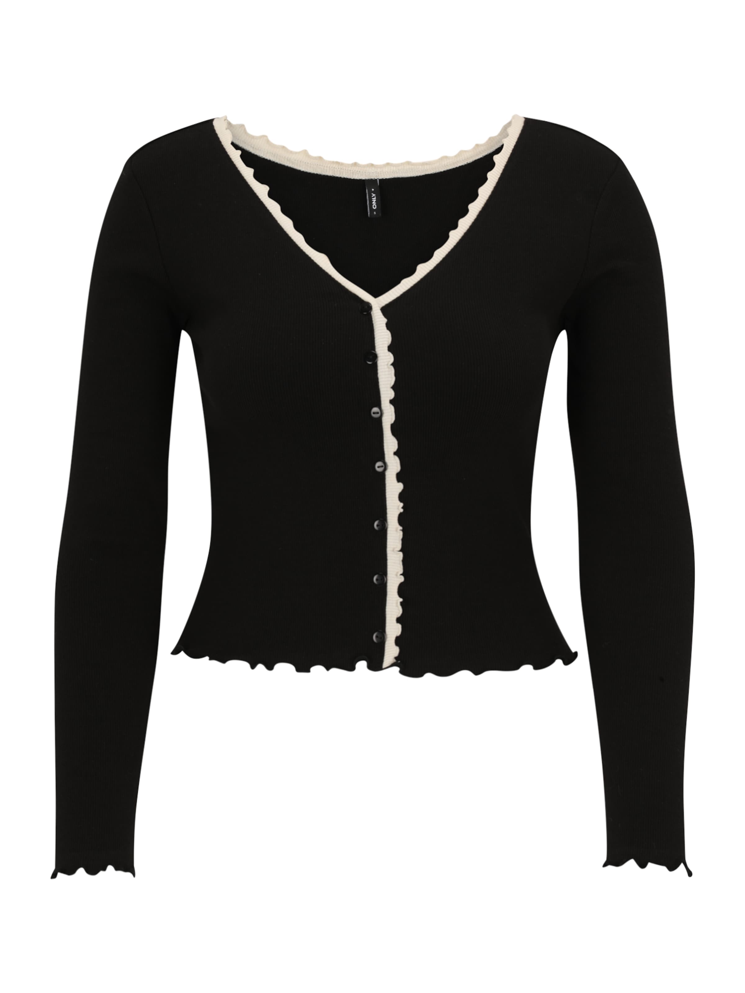 Only Petite Тениска 'ONLLAILA' в черно: отпред