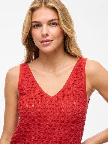 Gilet in maglia 'VIVua' di VILA in rosso