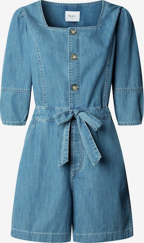 Combinaison 'MARTHA' Pepe Jeans en bleu : devant