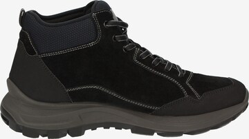 SIOUX Lace-Up Boots 'Outsider' in Black