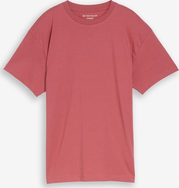 TOM TAILOR Shirt in Red: front