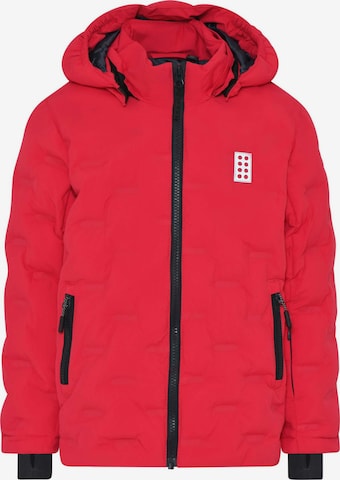 Veste fonctionnelle 'Jipe 706' LEGO® kidswear en rouge : devant