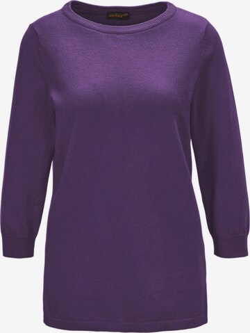 Goldner Sweater in Purple: front