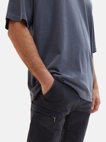 Regular Pantalon chino TOM TAILOR en bleu