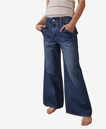 Free People Wide leg Jeans 'HARLOW' in Blauw: voorkant