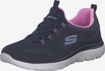 SKECHERS Slip On in Blau: Vorderseite