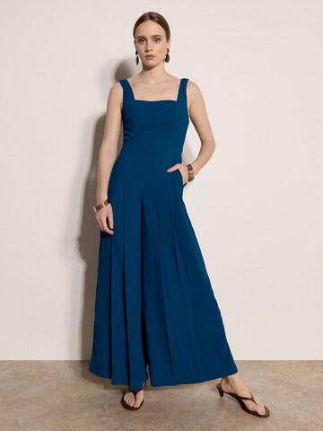 Combinaison Apricot en bleu