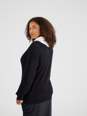 Pulover 'VMCNewlexsun' de la Vero Moda Curve pe negru