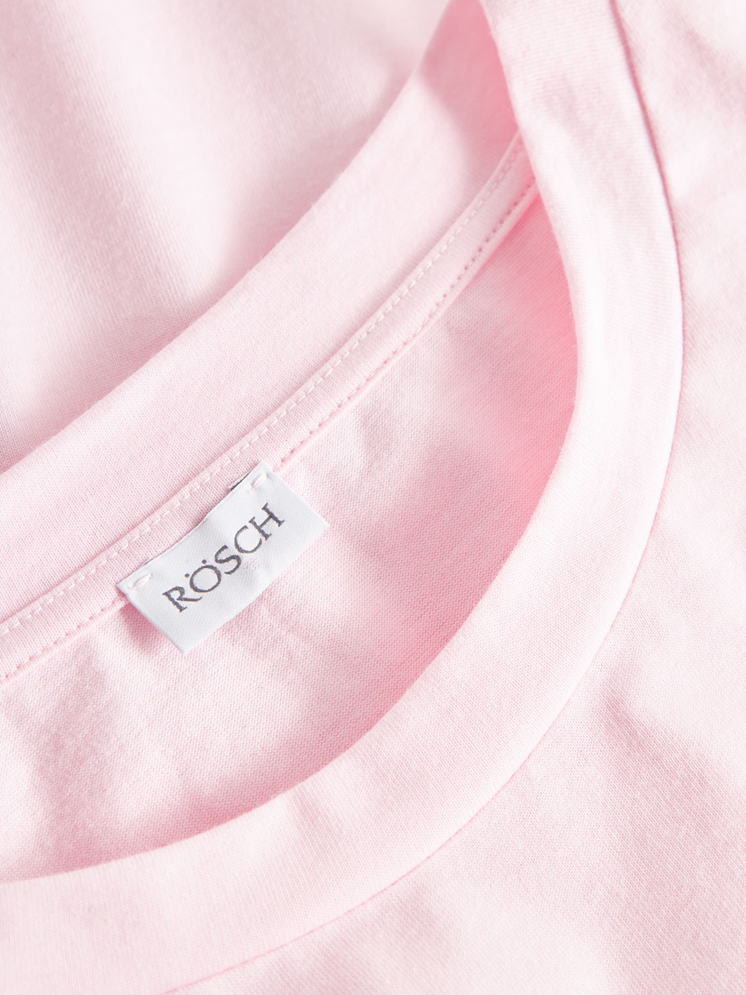 Rösch Pajama Shirt ' Basic ' in Pink