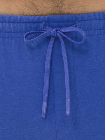 Regular Pantalon de pyjama Mey en bleu