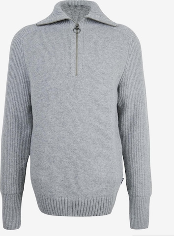 Barbour Sweater 'Andrews' in Grey: front