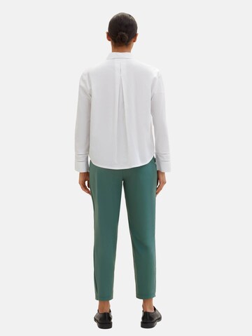 TOM TAILOR Конический (Tapered) Штаны в Зеленый