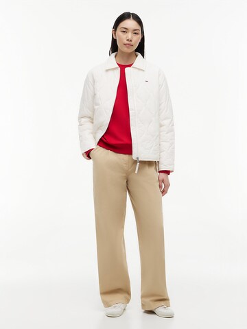 Veste mi-saison Tommy Jeans en blanc