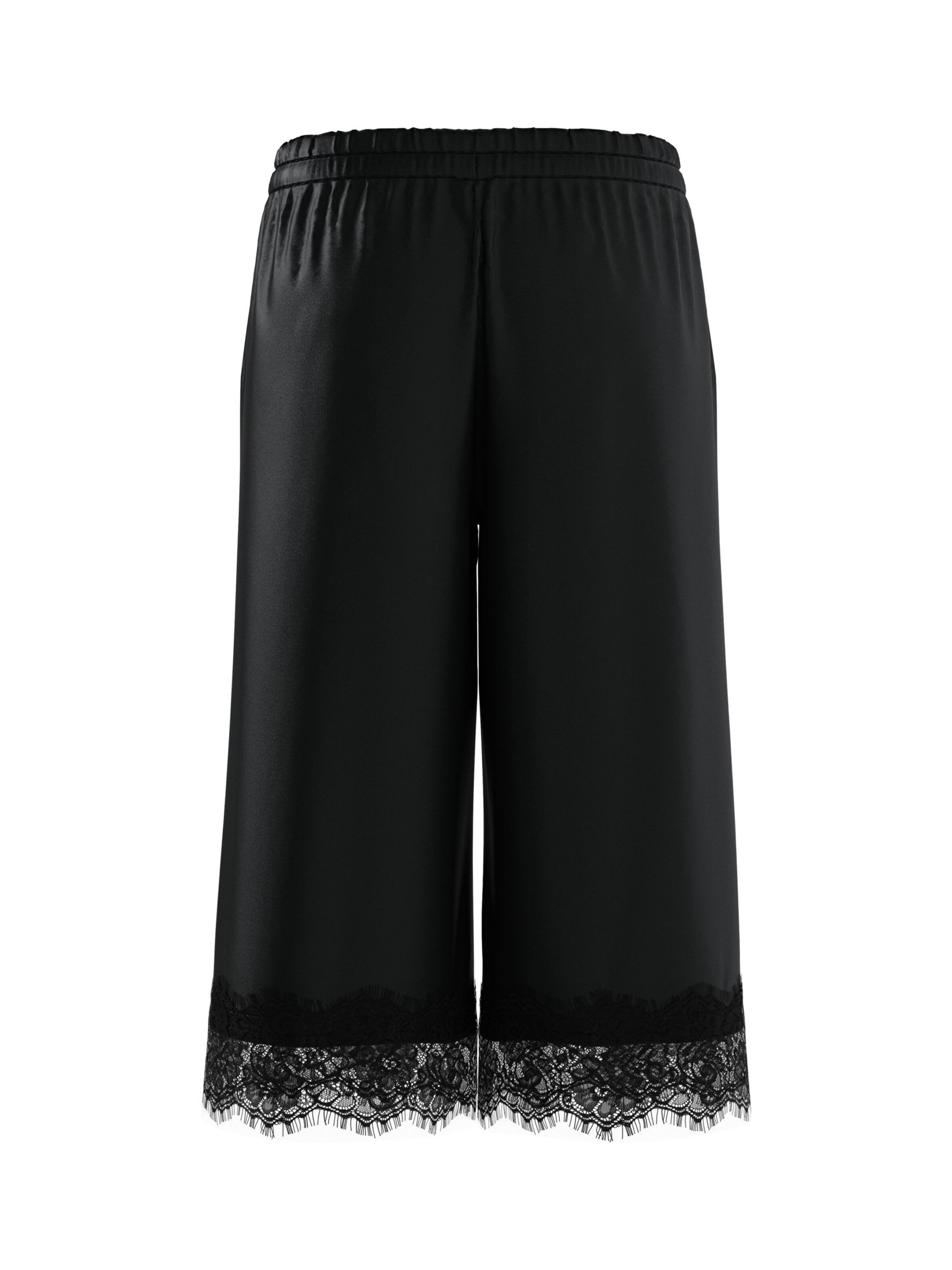 HYPEDROP Wide Leg Bukser 'Leah' i sort