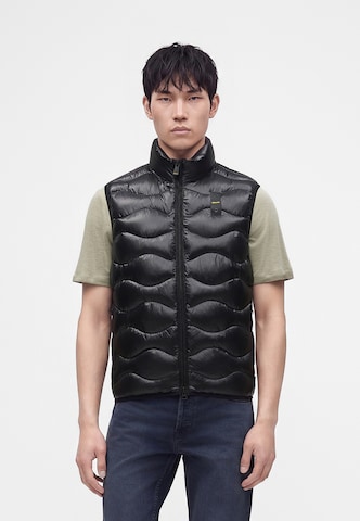 Blauer.USA Bodywarmer in Zwart: voorkant