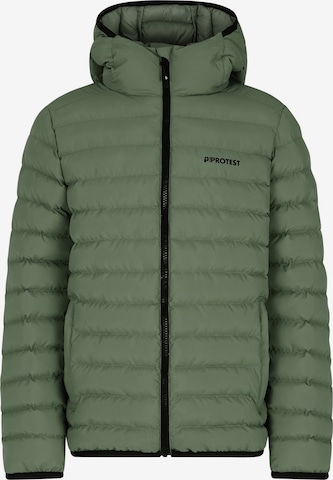 PROTEST Winterjacke 'PRTYATES JR' in Grün: Vorderseite