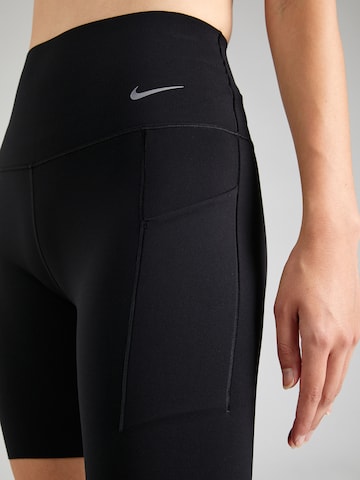 NIKE Skinny Športové nohavice - Čierna