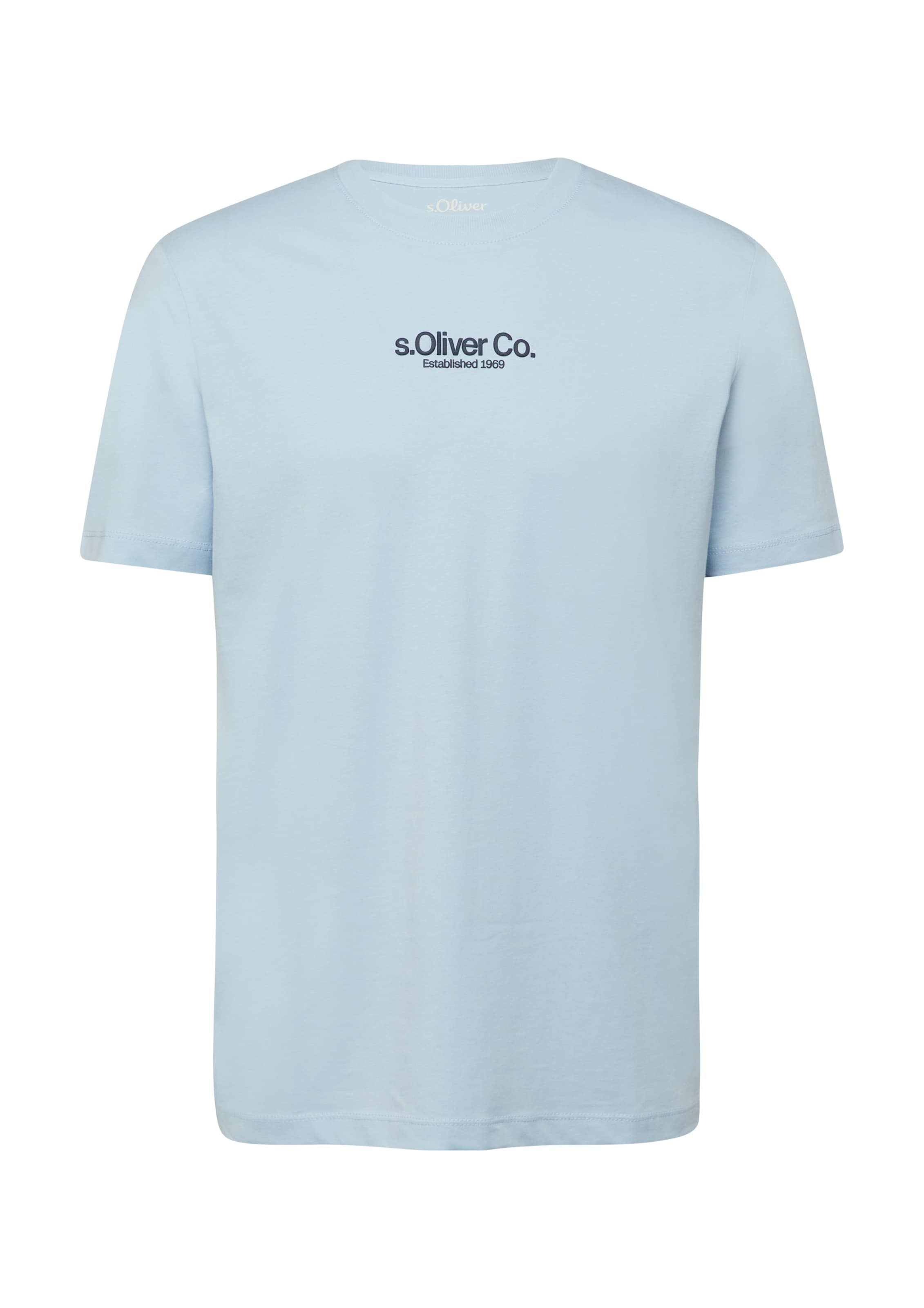 s.Oliver Shirt in Blauw: voorkant