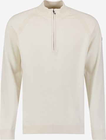 No Excess Sweater in Beige: front