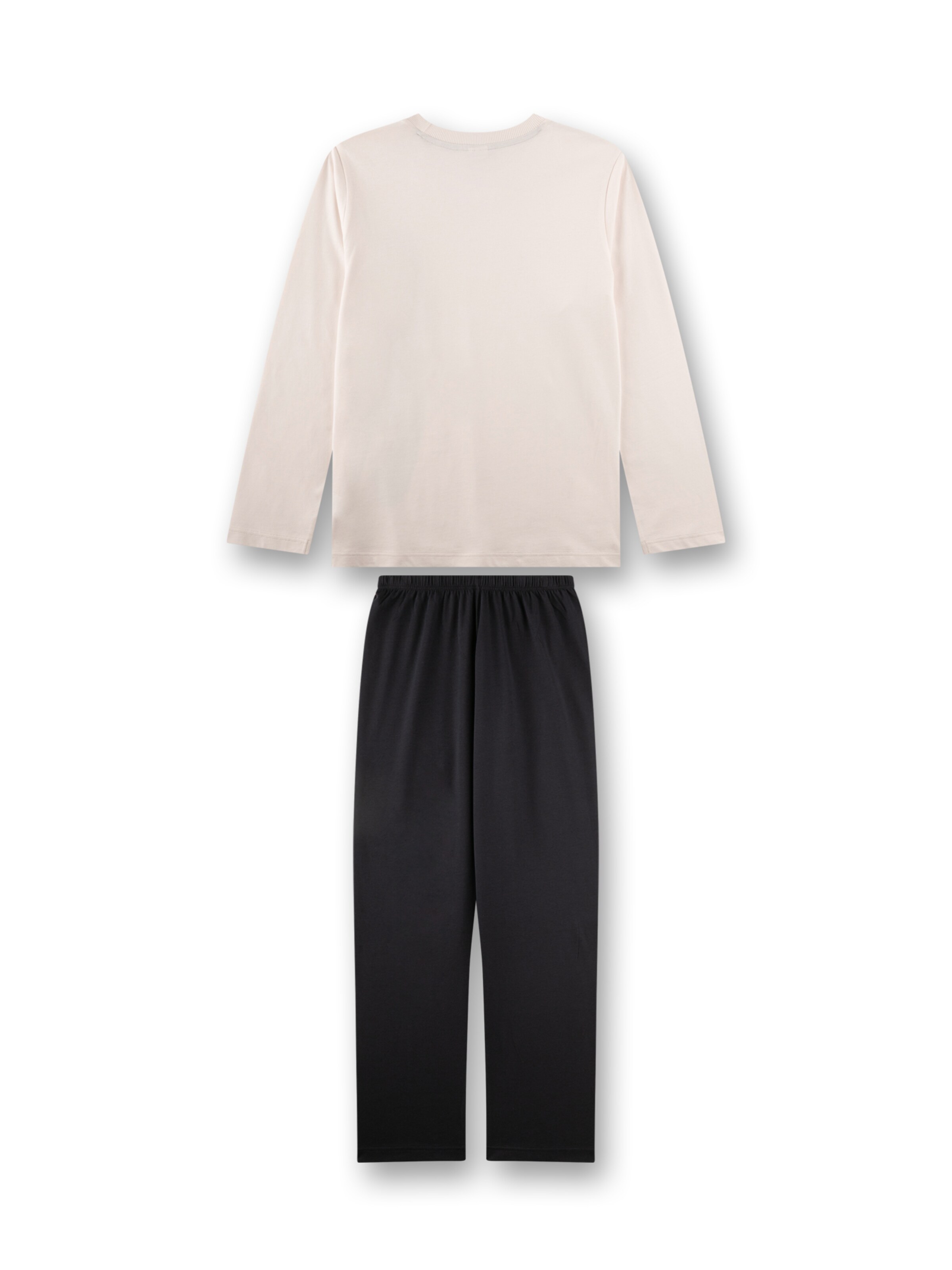 Sanetta Schlafanzug  'Surfbrett' in Beige