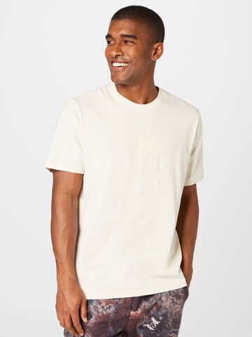 ADIDAS ORIGINALS - Camiseta 'Trefoil Series Street' en blanco: frente