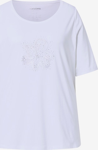 Ulla Popken Shirt in White: front
