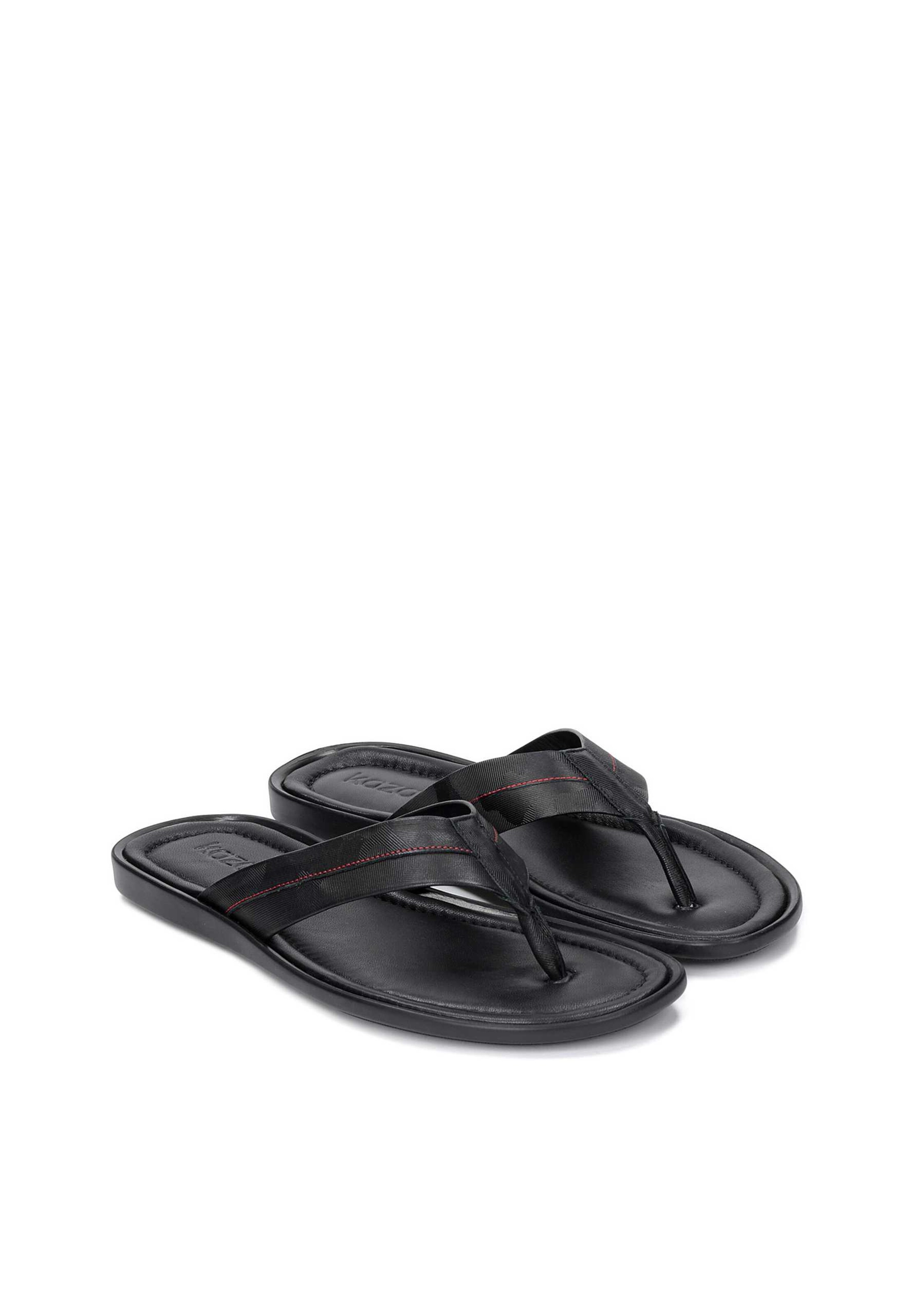 Kazar Pantofle – černá