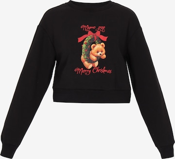 Sweat-shirt 'Pop' MYMO en noir : devant
